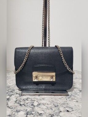Furla Julia Mini Leather Crossbody Bag